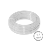 Cabo Flexível 1,5mm² Branco Rolo com 100 Metros