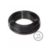 Cabo Flexível 1,5mm² Preto Rolo com 100 Metros