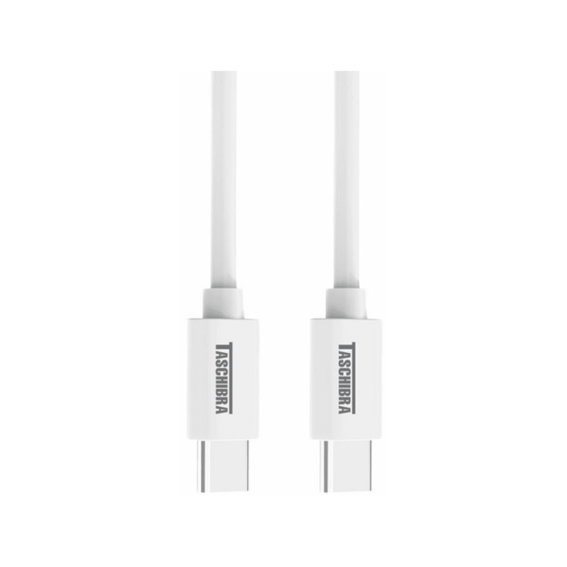 Cabo Turbo USB-C/USB-C 1 Metro 3A Taschibra