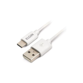 Cabo USB 2.0 Amarelo Tipo C 1 Metro Elgin Cabo USB 2.0 Amarelo Tipo C 1 Metro Elgin
