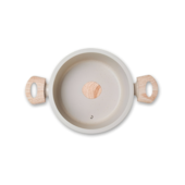 Caçarola com Tampa 22cm 2,7 Litros Sirius com Indução Vanilla Brinox