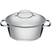 Caçarola de Aço Inox 2 Alças Allegra 24cm Tramontina