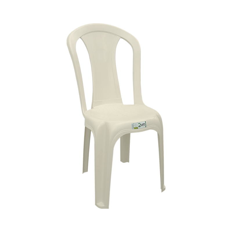 Cadeira Bistrô Bege Duoplastic