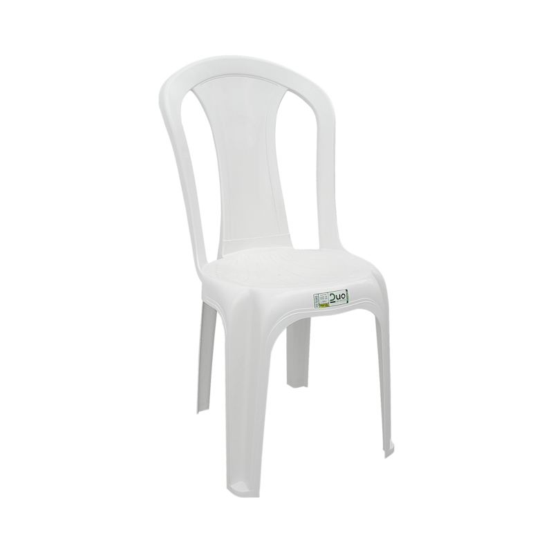 Cadeira Bistrô Branca Duoplastic