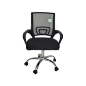 Cadeira de Escritório Preta FM020818 Casa Ok Cadeira de Escritório Preta FM020818 Casa Ok