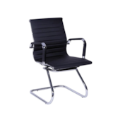 Cadeira de Escritório Preto Base Fixa BF037 B2 Casa Ok  Cadeira de Escritório Preto Base Fixa BF037 B2 Casa Ok