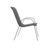 Cadeira de Jardim Cinza PTUH2508-001 Casa Ok