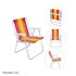 Cadeira de Praia Alta Alumínio Cores Diversas Mor (Indicar o Modelo Desejado no Ato do Pedido na Aba Comentários) 