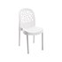 Cadeira Deluxe Branca Forte Plástico