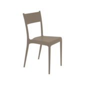 Cadeira Diana Eco Camurça Tramontina Cadeira Diana Eco Camurça Tramontina