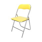 Cadeira Dobrável Amarela Casanova