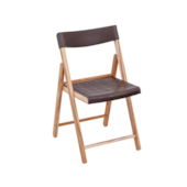 Cadeira Dobrável de Madeira Potenza Marrom Tramontina Cadeira Dobrável de Madeira Potenza Marrom Tramontina