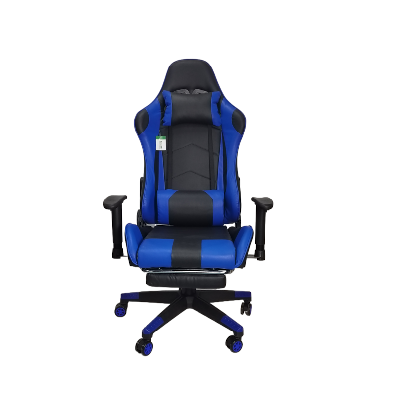 Cadeira Gamer Ergonômica FM020831 Azul/Preto Casa Ok