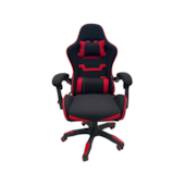 Cadeira Gamer Skill Preto e Vermelho Casa Ok