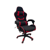 Cadeira Gamer Skill Preto e Vermelho Casa Ok