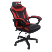 Cadeira Gamer Supra Preta e Vermelha Conthey