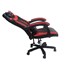 Cadeira Gamer Supra Preta e Vermelha Conthey