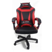 Cadeira Gamer Supra Preta e Vermelha Conthey