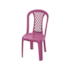 Cadeira Infantil Deluxe Rosa Forte Plástico