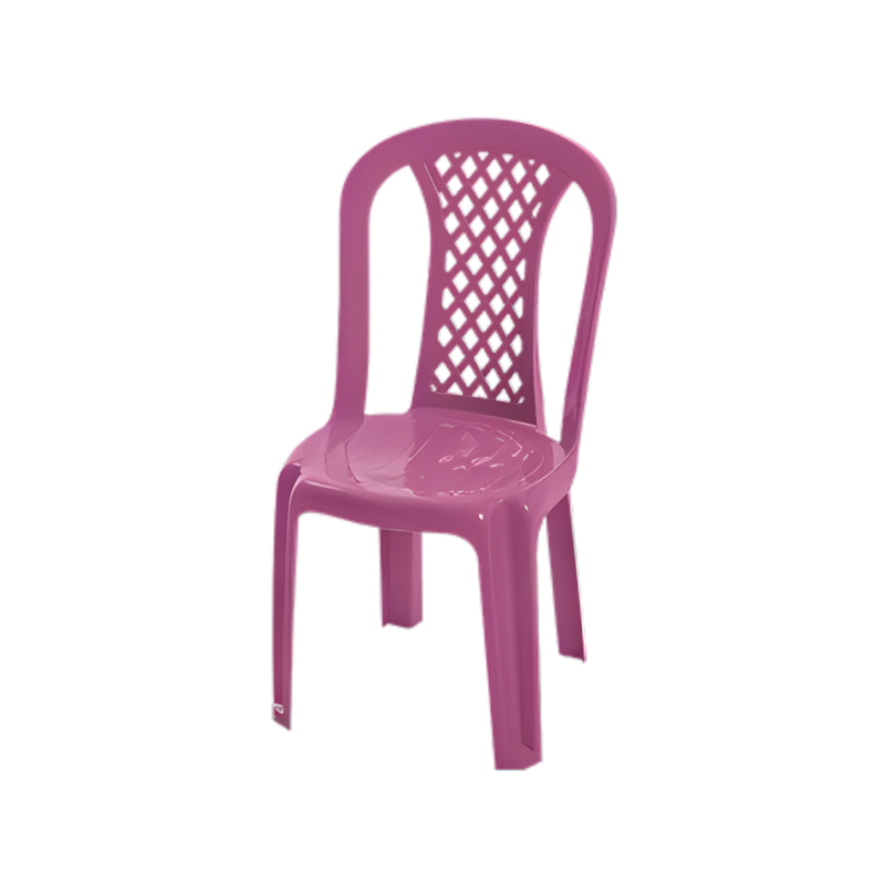 Cadeira Infantil Deluxe Rosa Forte Plástico