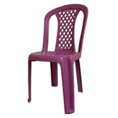 Cadeira Infantil Deluxe Rosa Forte Plástico