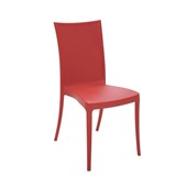 Cadeira Laura Ratan Vermelha Tramontina