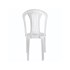 Cadeira Plástica Bistrô Branca Mor