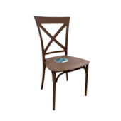 Cadeira Robust Cross Golden Forte Plástico Cadeira Robust Cross Golden Forte Plástico