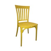 Cadeira Robust Seven Amarela Forte Plástico