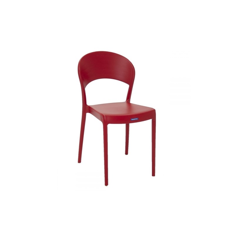 Cadeira Sissi Encosto Fechado Vermelha 92046/040 Tramontina