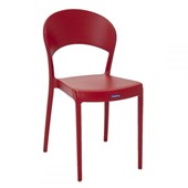 Cadeira Sissi Encosto Fechado Vermelha 92046/040 Tramontina
