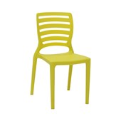 Cadeira Sofia Infantil Amarela Tramontina
