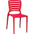 Cadeira  Sofia Vermelha Encosto Vazado 92237/040 Tramontina