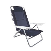 Cadeira Summer com Almofada Azul Mor