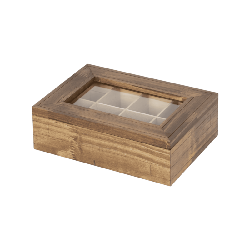 Caixa Chá P 19x27x9cm Preto BW Quadros