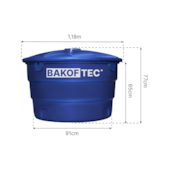 Caixa de Água Polietileno 500L Bakof