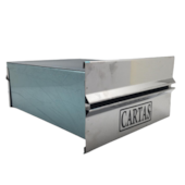 Caixa de Correio Inox  30x23x11cm - Ouro de Minas