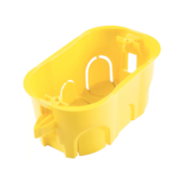 Caixa de Embutir Drywall 4x2 Amarela Tramontina Caixa de Embutir Drywall 4x2 Amarela Tramontina