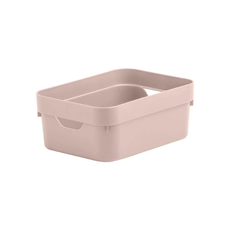 Caixa Organizadora Cube Mini Rosa 2L Ou