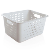 Caixa Organizadora G Branco Fosco Martiplast 