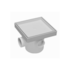 Caixa Sifonada 10x12cm com Ralo Oculto 15x15cm Branco Astra