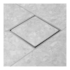 Caixa Sifonada 10x12cm com Ralo Oculto 15x15cm Cinza Astra