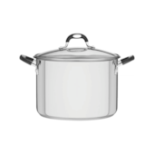 Caldeirão Aço Inox de Indução com Tampa de Vidro 24cm 7,6L Tramontina