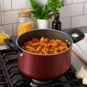 Caldeirão Antiaderente Cereja Tvt N22 5,5 Litros MTA