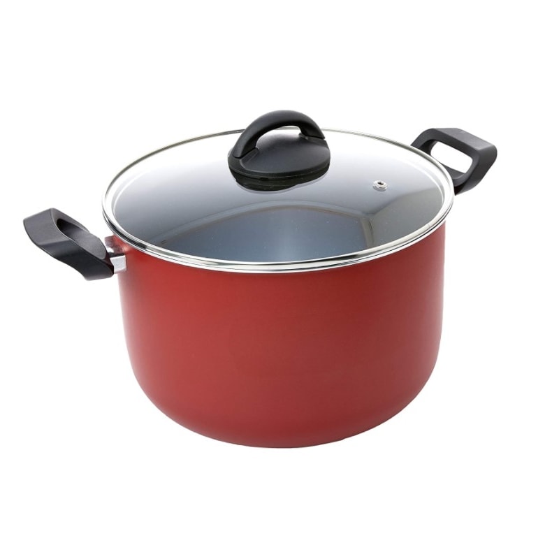 Caldeirão com Tampa 7L Cereja Chilli Brinox