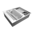 Calha Quadrada Canal Organizador Embutir 50x40cm Stillus Home