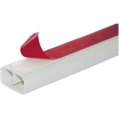 Canaleta 20x10mm 2 Metros com Fita Adesiva Steck Canaleta 20x10mm 2 Metros com Fita Adesiva Steck