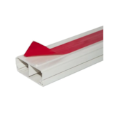 Canaleta 40x16mm de 2 Metros com Fita Adesiva Steck Canaleta 40x16mm de 2 Metros com Fita Adesiva Steck