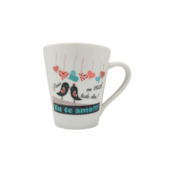 Caneca 290ml Namorados Sortida ( Indicar cor de preferência via chat online) 
