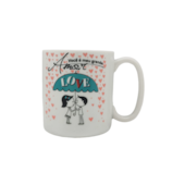 Caneca 300ml  Namorados Sortida (Indicar modelo de preferência via Chat Online)
